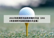 2021年欧洲杯对战表单图片大全（2021年欧洲杯对战表单图片大全集）