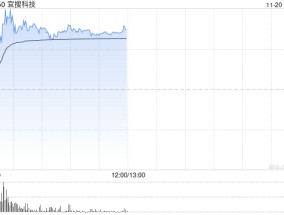 宜搜科技盘中一度反弹超30% 公司下月初将迎巨量解禁